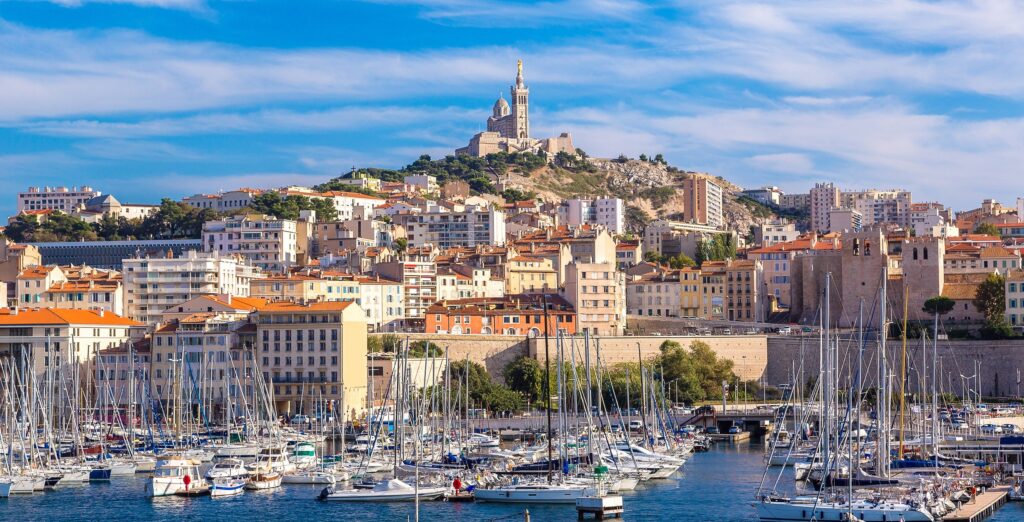 Panormic view old port Marseille shutterstock 335191475