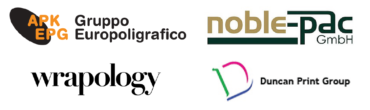 Image of Europoligrafico, noble-pac, Wrapology, and Duncan Company Logo