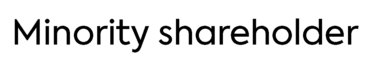 Image of Minority shareholder Company Logo